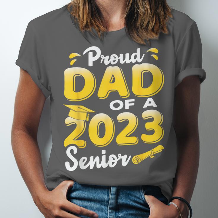 Proud Dad Of A 2023 Senior Graduation Unisex Jersey T-Shirt