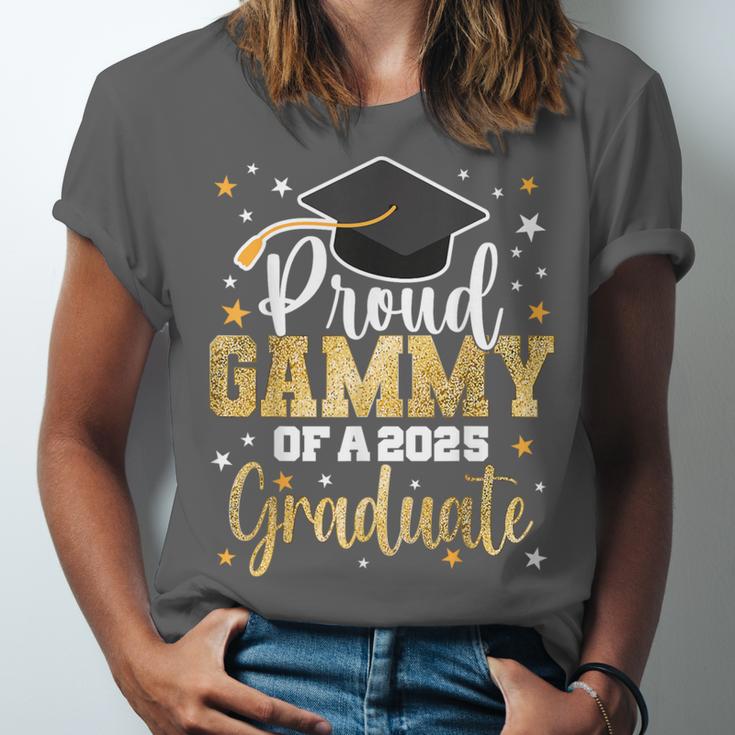 Proud Gammy Of A Class Of 2025 Graduate Senior Graduation Unisex Jersey T-Shirt