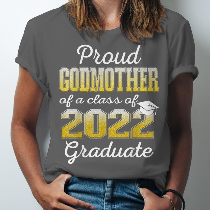 Proud Godmother Of 2022 Graduate Class 2022 Graduation 22 Unisex Jersey T-Shirt