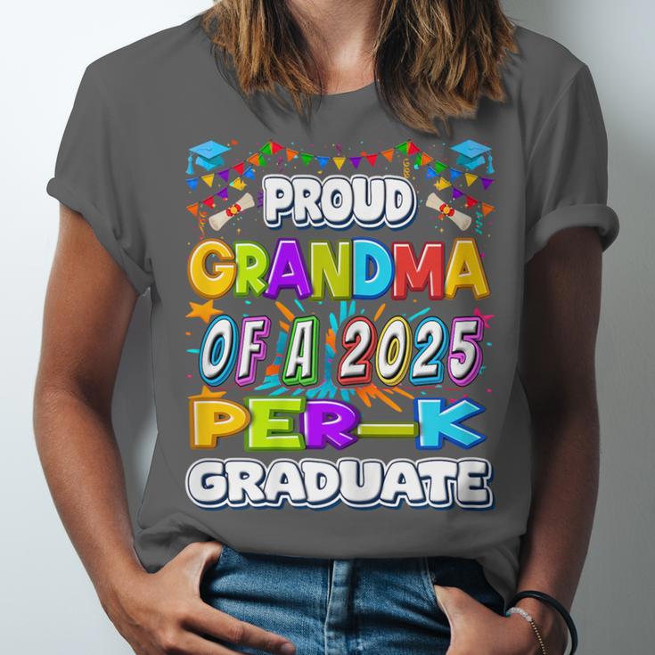 Proud GRANDMA Of a 2025 PRE-K Graduate -Graduation Unisex Jersey T-Shirt