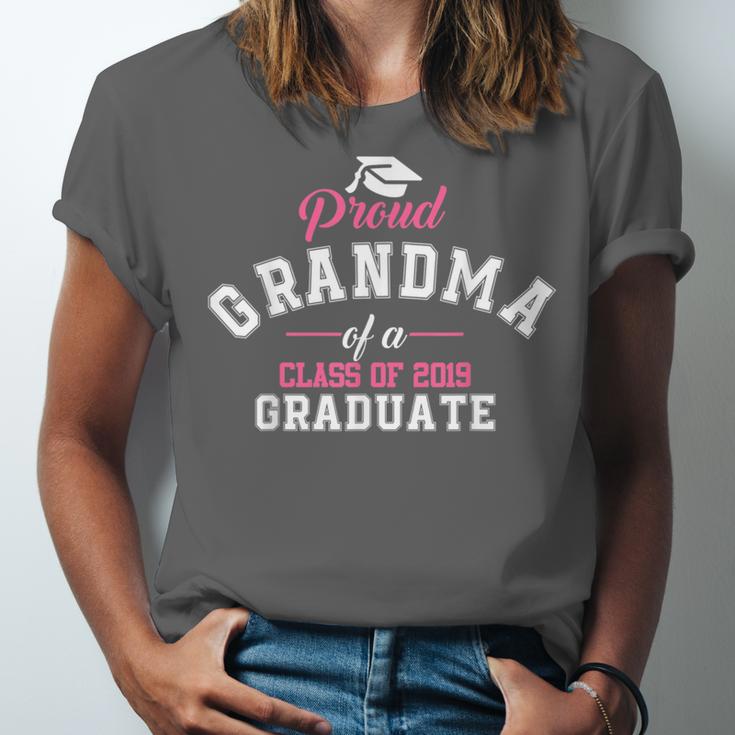 Proud Grandma Of A Class Of 2019 Graduate GraduationShirt Unisex Jersey T-Shirt