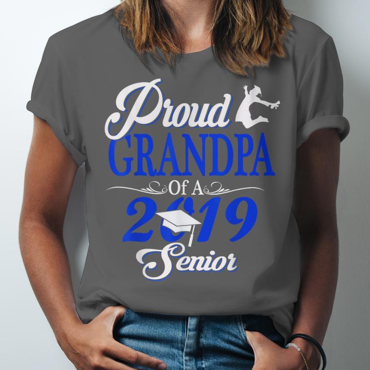 Proud GRANDPA Of A Class 2019 Senior Tshirt Graduation Unisex Jersey T-Shirt
