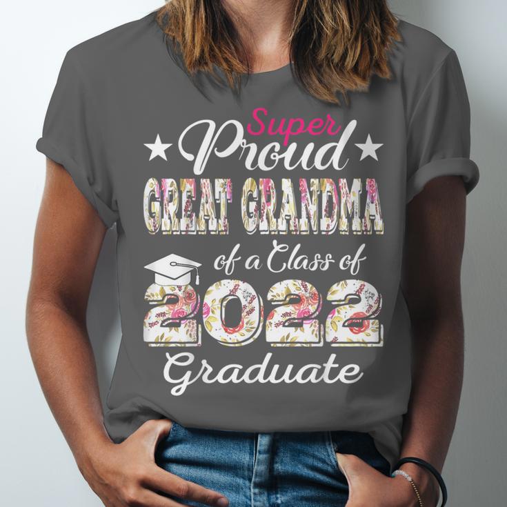 Proud Great Grandma Of 2022 Graduate Class 2022 Graduation Unisex Jersey T-Shirt