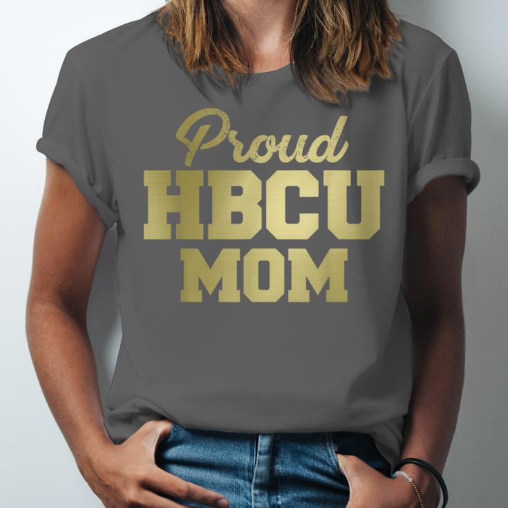 Proud HBCU Mom Graduation College Unisex Jersey T-Shirt