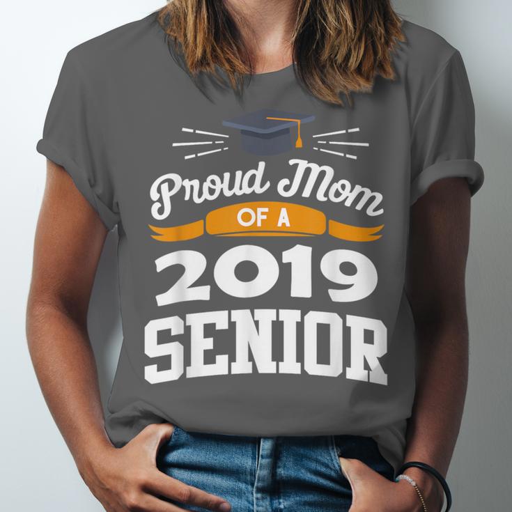 Proud Mom Of A 2019 Senior Graduation Class Outfit T-Shirt Unisex Jersey T-Shirt