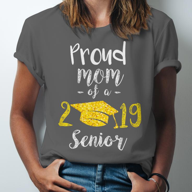 Proud Mom Of a 2019 Senior GraduationShirt Unisex Jersey T-Shirt