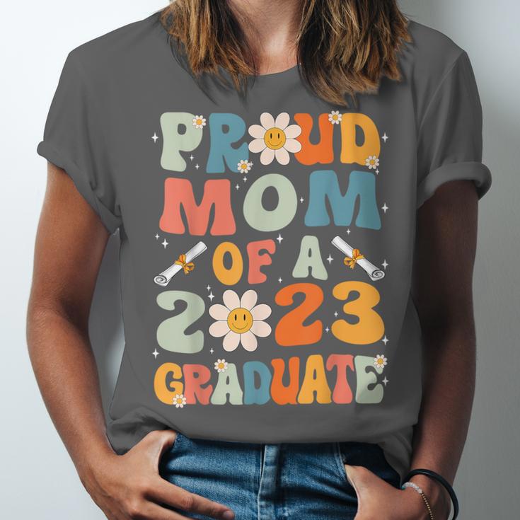 Proud Mom Of A Class Of 2023 Graduated Graduation Women Unisex Jersey T-Shirt