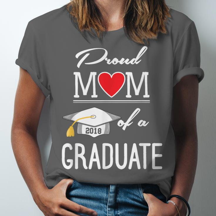 Proud Mom Of A High School Graduation Senior Mom Shirt Unisex Jersey T-Shirt