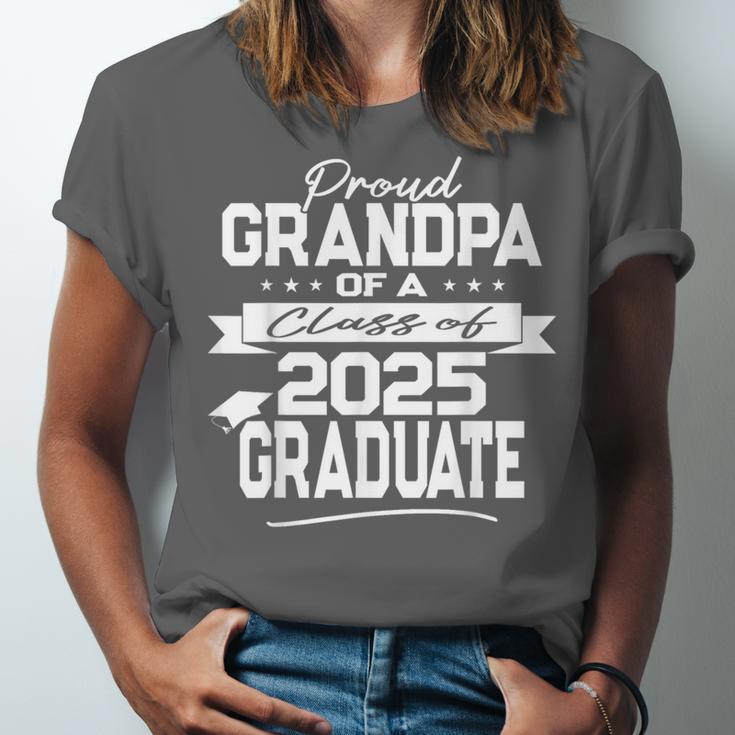 Proud Parent Class Of 2025 Graduate Graduation Ceremony Unisex Jersey T-Shirt