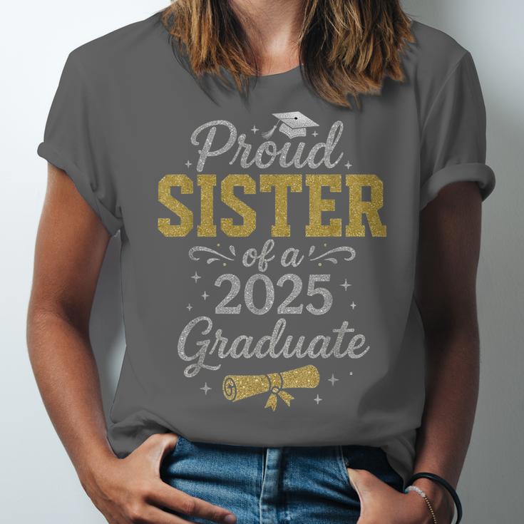 Proud Sister Of a 2025 Graduate Senior Graduation Women Unisex Jersey T-Shirt