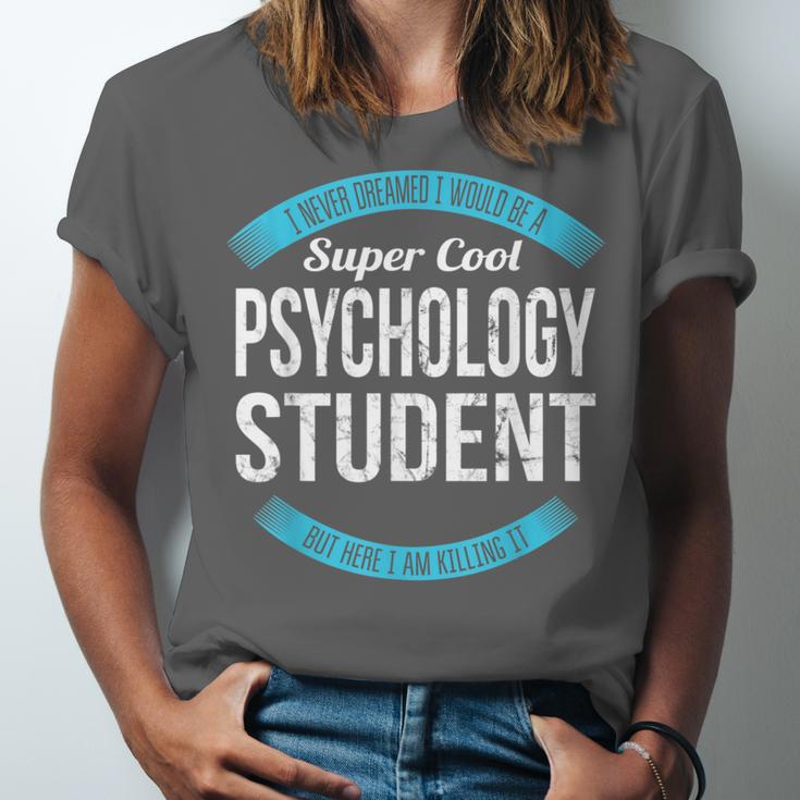 Psychology Student Tshirt Graduation Unisex Jersey T-Shirt