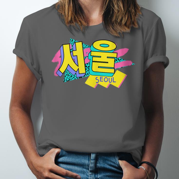 Rad Retro Seoul 90s Style Vintage South Korea 90s Nostalgia Unisex Jersey T-Shirt Rad Retro Seoul 90s Style Vintage South Korea 90s Nostalgia Unisex Jersey T-Shirt