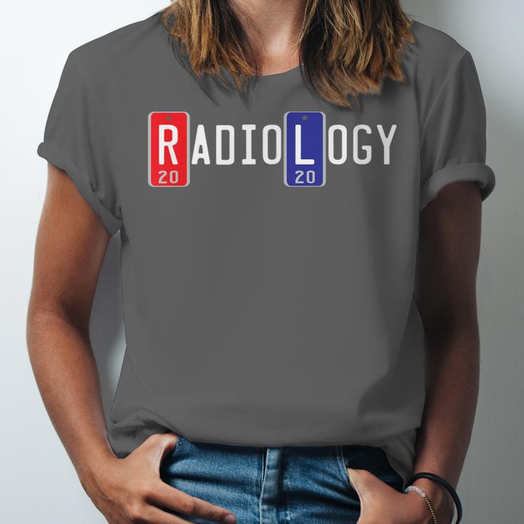 Radiology Tech X-Ray Markers 2020 Graduation Unisex Jersey T-Shirt