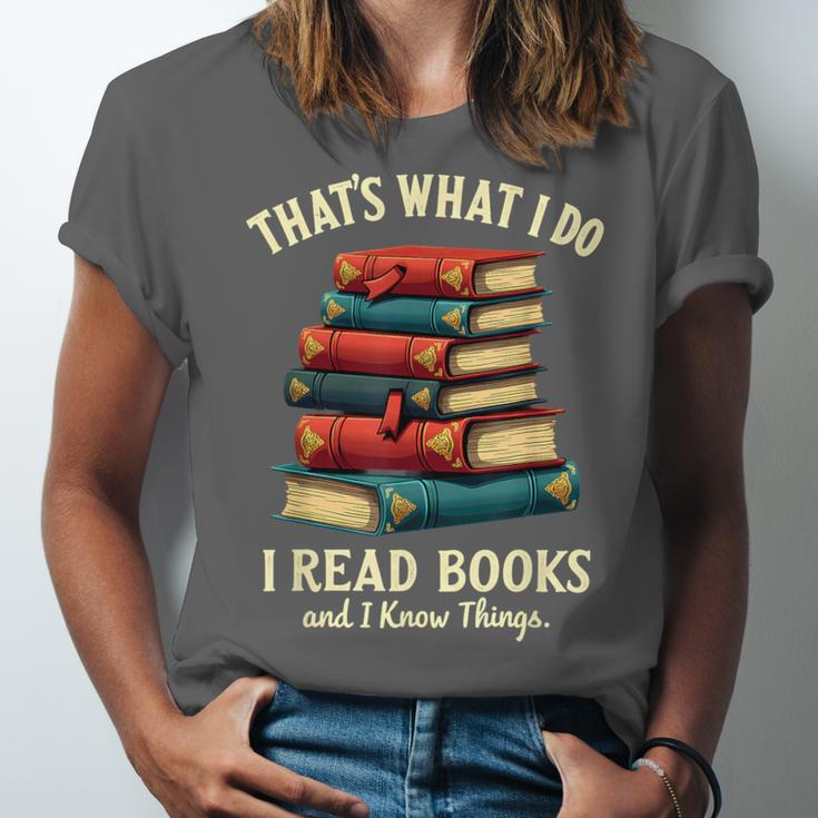 I Read Books Bookworm Halloween Unisex Jersey T-Shirt