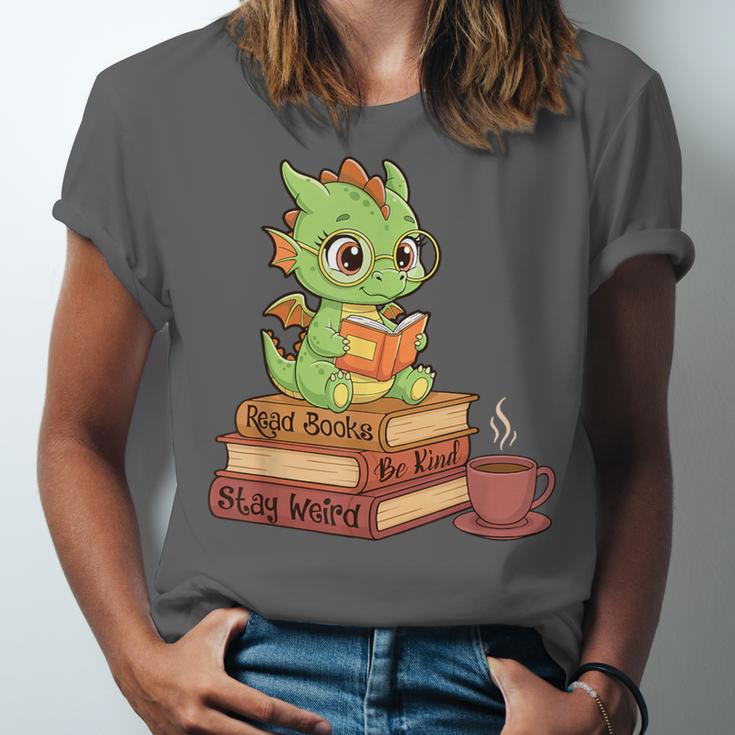 Read Books Be Kind Stay Weird Reading Bookworm Reader Unisex Jersey T-Shirt Read Books Be Kind Stay Weird Reading Bookworm Reader Unisex Jersey T-Shirt