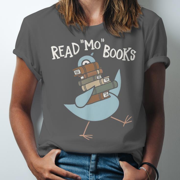 Read More Books Pigeon Book Lover Unisex Jersey T-Shirt