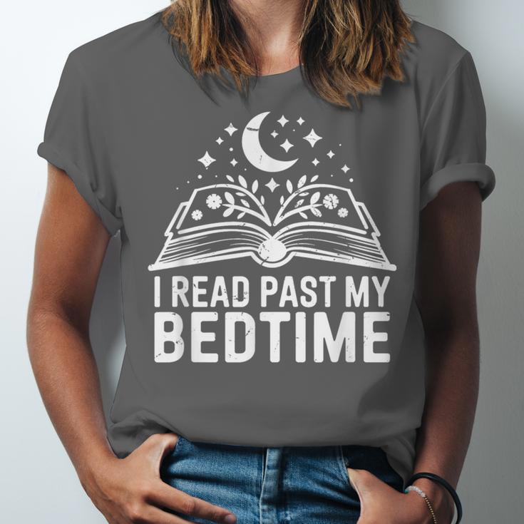 I Read Past My Bedtime Book Lover For Women Men Kids Unisex Jersey T-Shirt I Read Past My Bedtime Book Lover For Women Men Kids Unisex Jersey T-Shirt