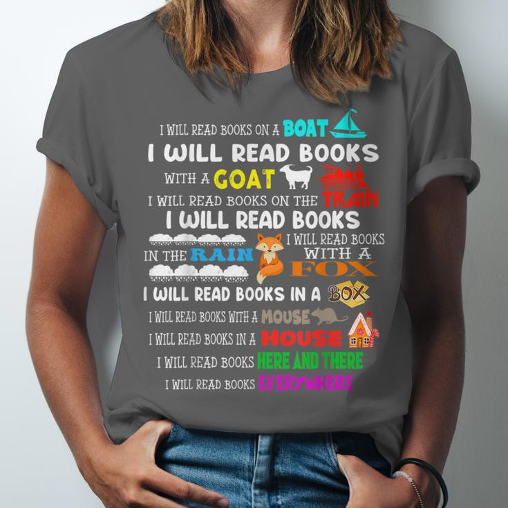 Read My Shirt Day For Kids Boy Girls i Will Read Book Unisex Jersey T-Shirt Read My Shirt Day For Kids Boy Girls i Will Read Book Unisex Jersey T-Shirt