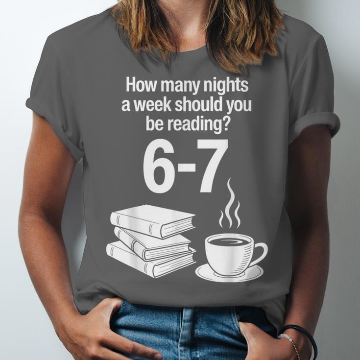 Reading 67 Meme English Teacher Book Lover Unisex Jersey T-Shirt