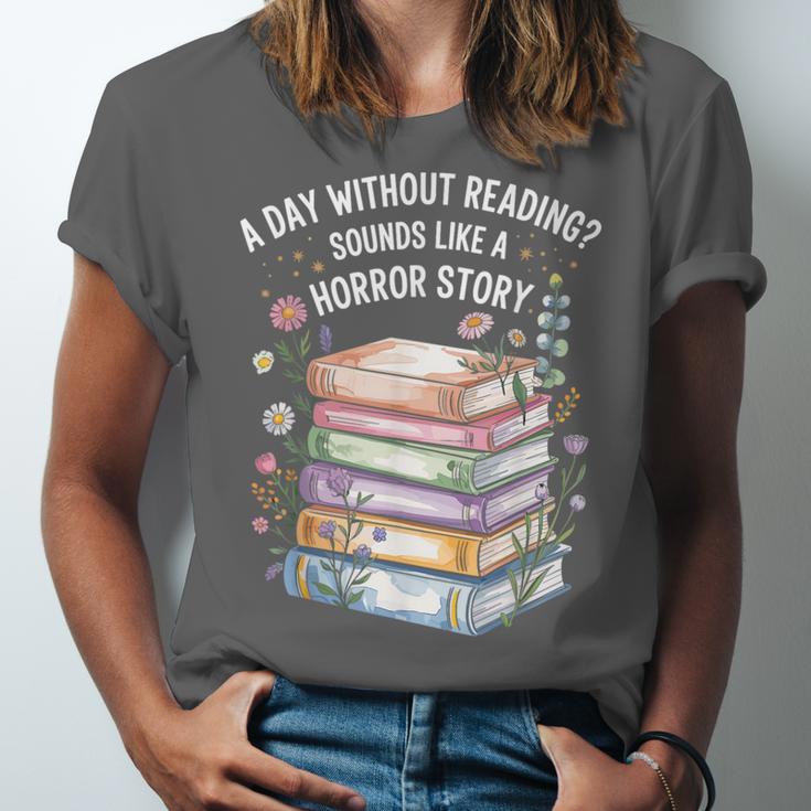 Reading Book Lover Humor For Readers And Bookworms Unisex Jersey T-Shirt