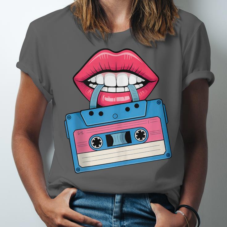 Retro 80s And 90s Cassette Perfect For Nostalgia Unisex Jersey T-Shirt