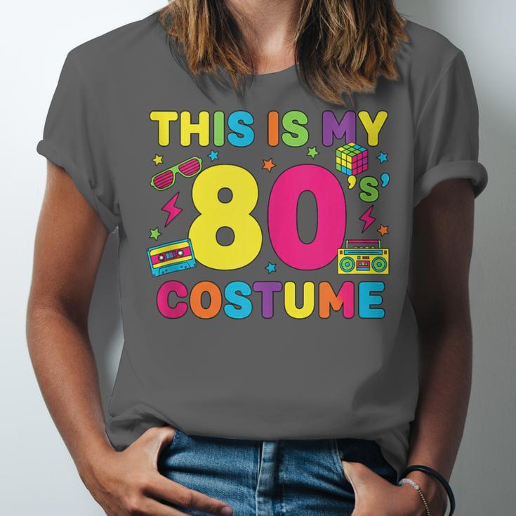Retro 80's Costume 80s Nostalgia Party Unisex Jersey T-Shirt