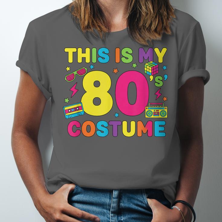 Retro 80's Costume 80s Nostalgia Party Unisex Jersey T-Shirt Retro 80's Costume 80s Nostalgia Party Unisex Jersey T-Shirt