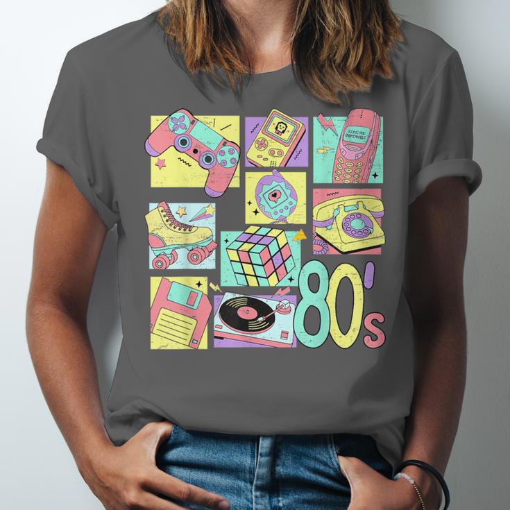 Retro 80s Nostalgia 1980s Throwback Party Costume Unisex Jersey T-Shirt