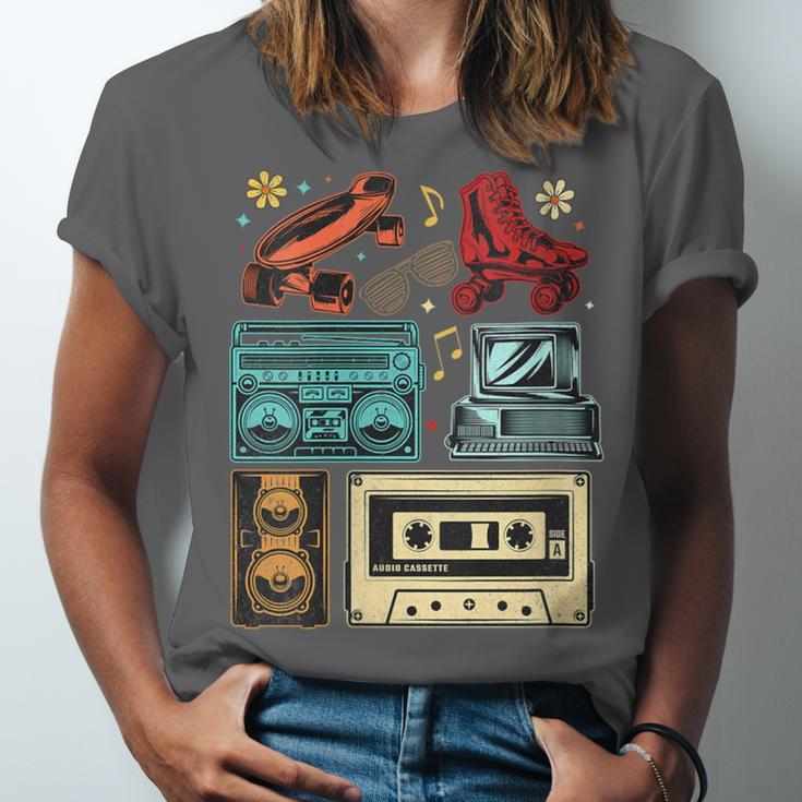 Retro Cassette 70s 80s 90s Music Vintage Party Nostalgia Unisex Jersey T-Shirt Retro Cassette 70s 80s 90s Music Vintage Party Nostalgia Unisex Jersey T-Shirt