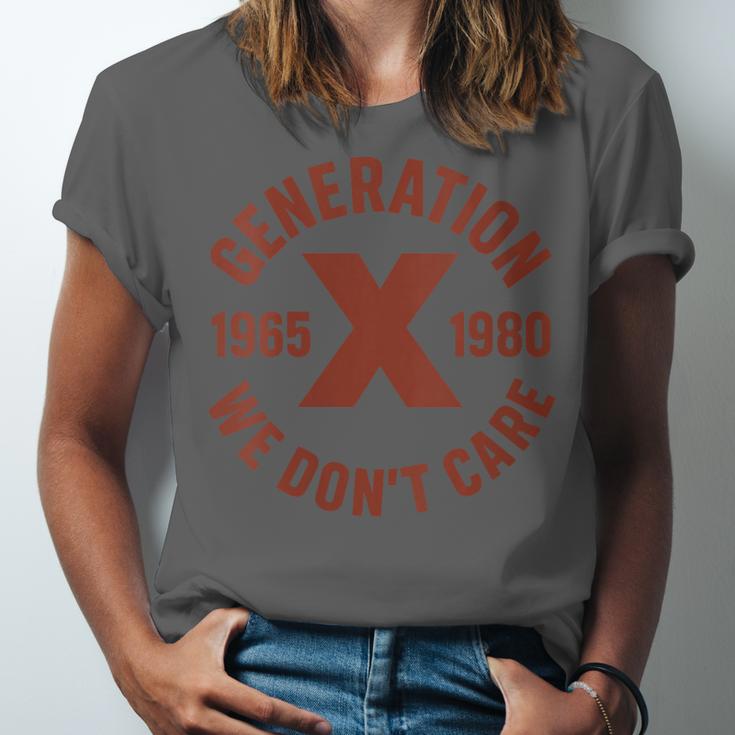 Retro Gen X 1965-1980 Sarcastic Nostalgia Graphic Unisex Jersey T-Shirt Retro Gen X 1965-1980 Sarcastic Nostalgia Graphic Unisex Jersey T-Shirt