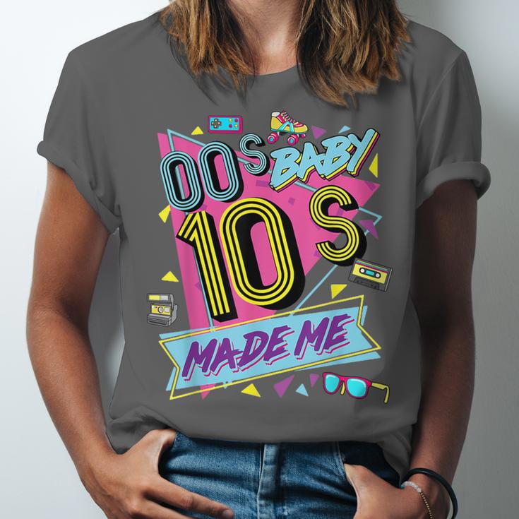 Retro Vintage 00's Baby 10's Made Me Nostalgia Classic Unisex Jersey T-Shirt