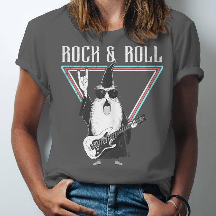 Rock & Roll Wizard Music Nostalgia Unisex Jersey T-Shirt
