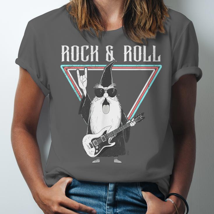 Rock & Roll Wizard Music Nostalgia Unisex Jersey T-Shirt Rock & Roll Wizard Music Nostalgia Unisex Jersey T-Shirt