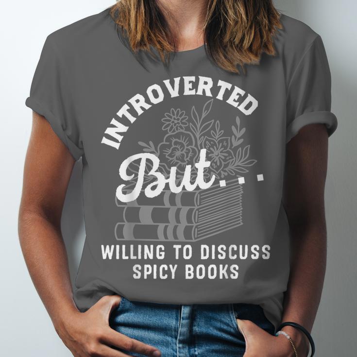 Romance Reader Spicy Book Merch Book Lovers Bookish Women Unisex Jersey T-Shirt Romance Reader Spicy Book Merch Book Lovers Bookish Women Unisex Jersey T-Shirt