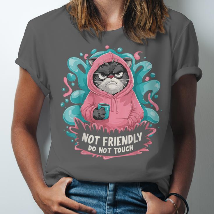 Sarcastic Loner Introvert Clothing Not Friendly Do Not Touch Small Unisex Jersey T-Shirt