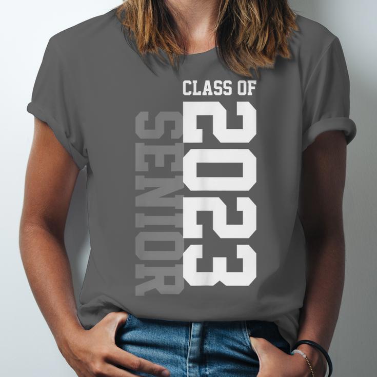 Senior 2023 Senior 23 Senior Class Of 2023 Graduation Done Unisex Jersey T-Shirt