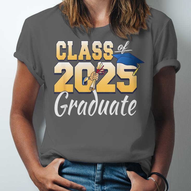 Senior 2025 Class Of 2025 Senior Graduate 2025 Graduation Unisex Jersey T-Shirt Senior 2025 Class Of 2025 Senior Graduate 2025 Graduation Unisex Jersey T-Shirt
