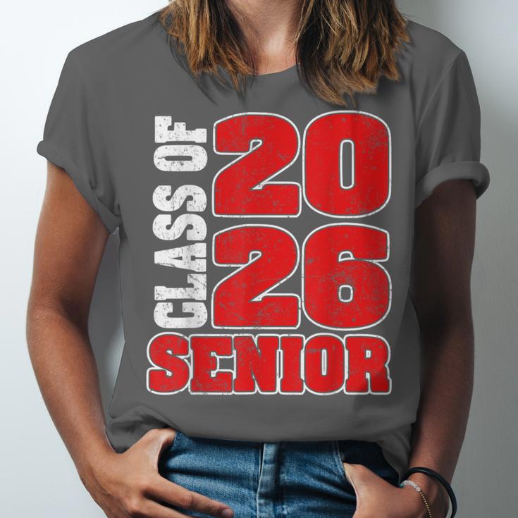 Senior 2026 Class Of 2026 Graduation Unisex Jersey T-Shirt