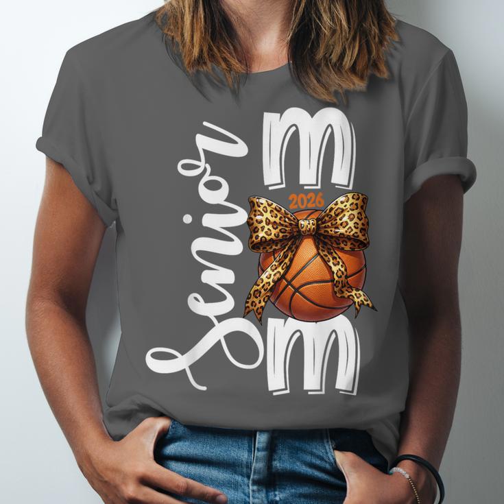 Senior Basketball Mom Class Of 2026 Player Graduation Grad Unisex Jersey T-Shirt