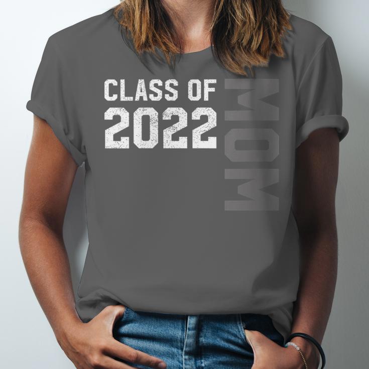 Senior Class Of 2022 Mom Graduation Unisex Jersey T-Shirt