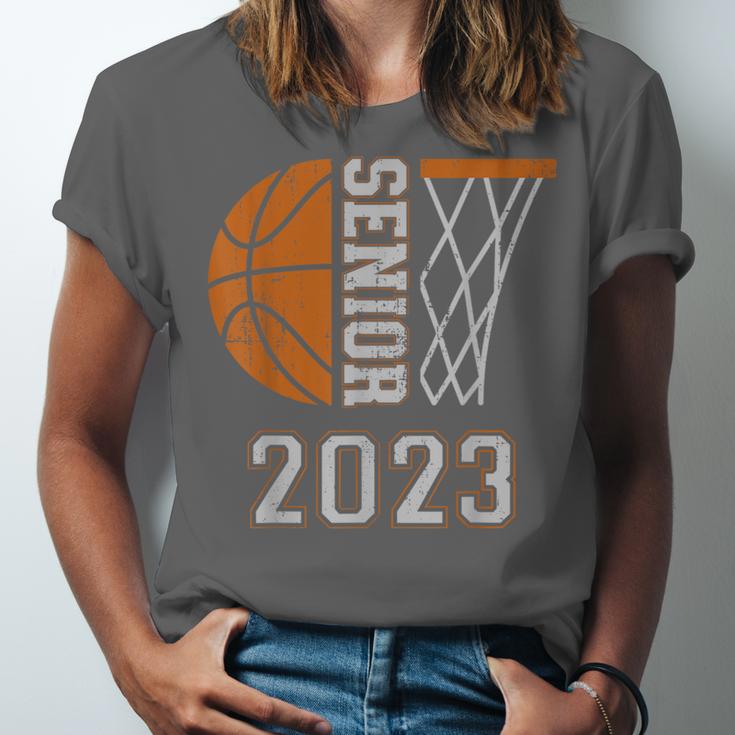 Senior Class Of 2023 Graduation Basketball Team Graduate Unisex Jersey T-Shirt
