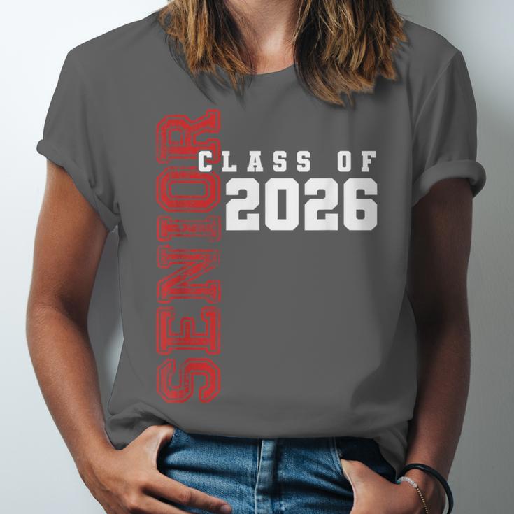 Senior Class Of 2026 Graduation Grad 26 Unisex Jersey T-Shirt