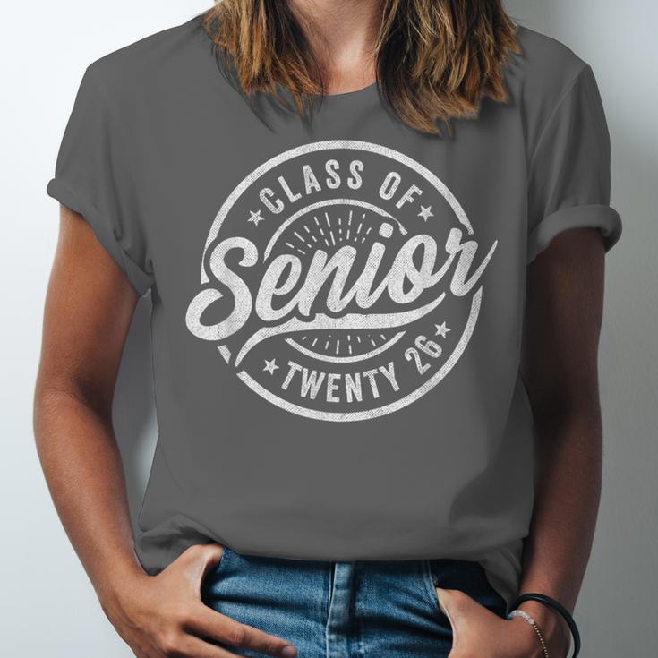 Senior Class Of 2026 Graduation 2026 Senior 2026 Unisex Jersey T-Shirt