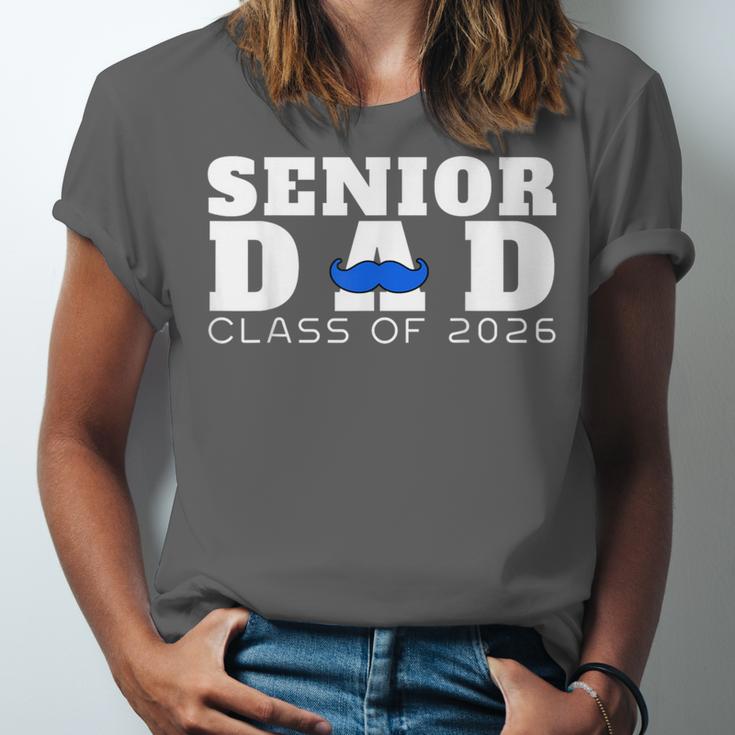 Senior Dad 2026 Class Of 2026 Graduation Unisex Jersey T-Shirt