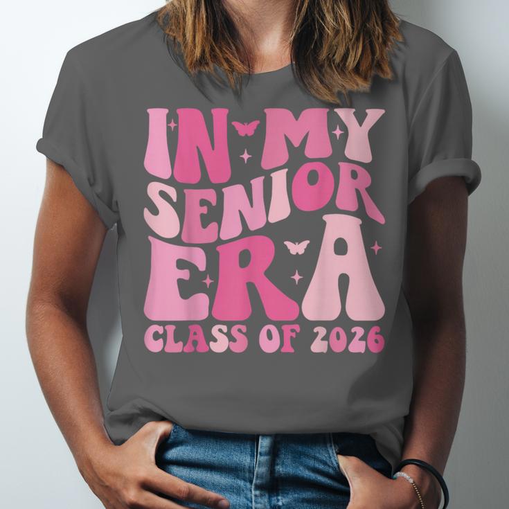 In My Senior Era Class Of 2026 Retro Senior 2026 Graduation Unisex Jersey T-Shirt