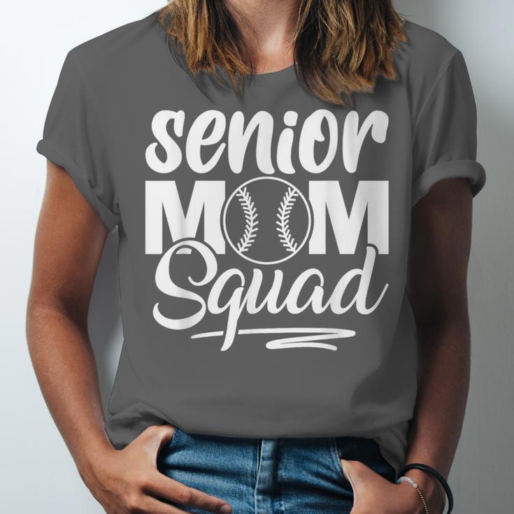 Senior Mom Squad Baseball Class Of 2023 Graduation Unisex Jersey T-Shirt