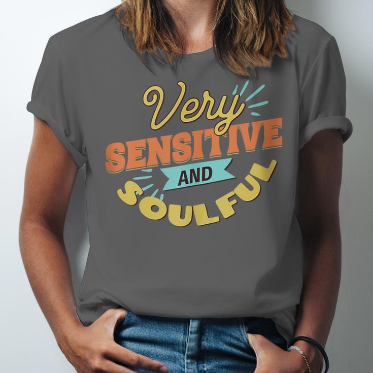 Very Sensitive And Soulful Introvert Unisex Jersey T-Shirt Very Sensitive And Soulful Introvert Unisex Jersey T-Shirt