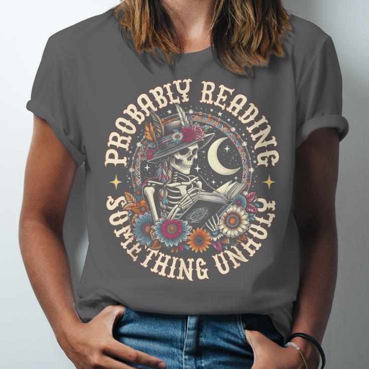 Is That Smutt Books Probably Reading Something Unholy Unisex Jersey T-Shirt Is That Smutt Books Probably Reading Something Unholy Unisex Jersey T-Shirt