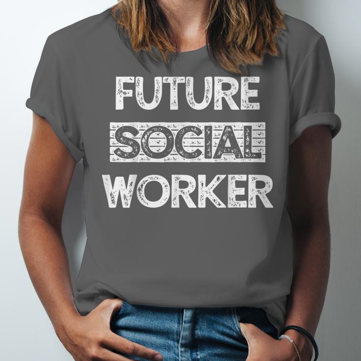 Social Worker Social Work Student Graduation Unisex Jersey T-Shirt