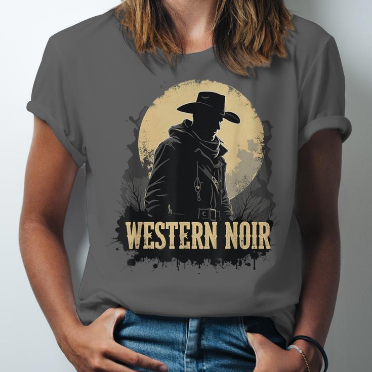 Spaghetti Western Cowboy Culture Classic Western Nostalgia Unisex Jersey T-Shirt Spaghetti Western Cowboy Culture Classic Western Nostalgia Unisex Jersey T-Shirt